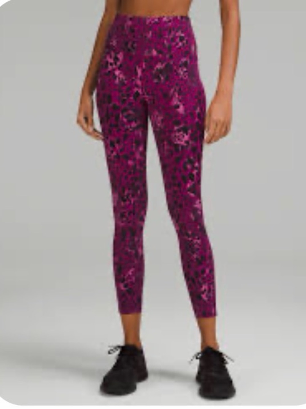 Lululemon Base Pace Legging  Cheetah Size 2